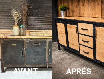 Réparation de meubles Nord. Menuiserie Lageard